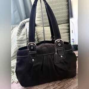 Huge Coach Soho Hampton pleated shoulder bag